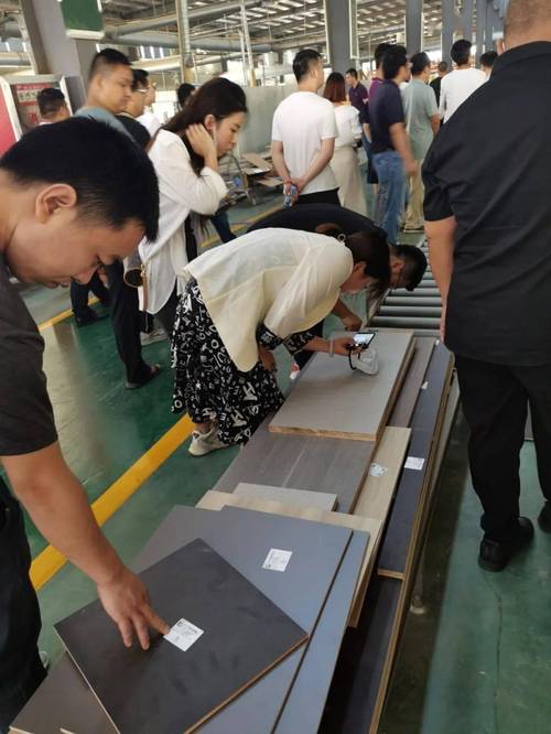 杭州地区家具厂伙伴参加兔宝宝工厂行活动